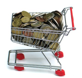 This photo of a grocery cart full of coins - representative of all the money that's saved when one shops with coupons - was taken by Sanja Gjenero of Zagreb, Croatia.